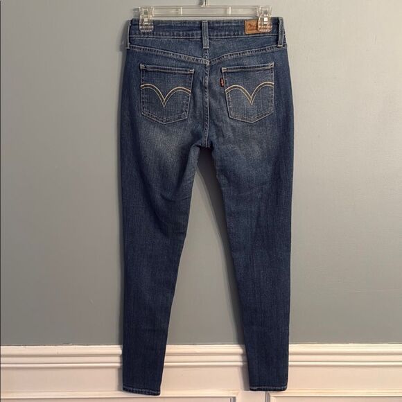 Levi's Blue Legging Jeans 7 M 28 Waist Classic Fit - Picture 6 of 12